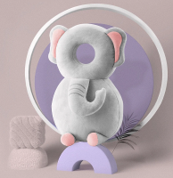 HeadProtect™   Laat je kleine met een veilig gevoel spelen!   Hoofdbescherming kussen Olifant | Educatief Speelgoed