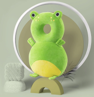 HeadProtect™   Laat je kleine met een veilig gevoel spelen!   Hoofdbescherming kussen Kikker | Educatief Speelgoed