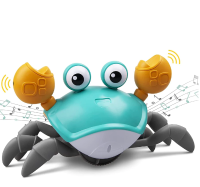Walking Crab™ | Stimuleert jouw kleintje om te kruipen   Wandelende krab Blauw | Educatief Speelgoed