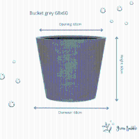 Pot Bucket Grey