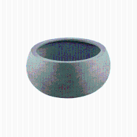 Pot Grigio Low Balloon Natural Concrete