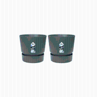 2X Pot elho Greenville groen