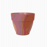 Pot Elho Vibia Campana rond Terracotta