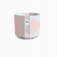 Elho Facet Rond Roze