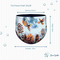 Designed by Lammie Pot Fresia Fresh