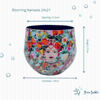 Pot Blooming Namaste