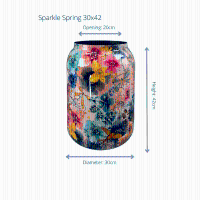 Designed by Lammie vaas Sparkle Spring