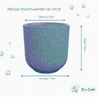 Pot Elho Jazz Round Lavender Lilac