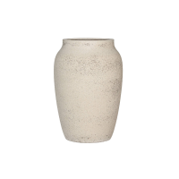 Pot Hera Chalk White   L