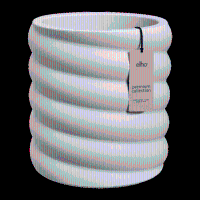 Pot Elho Swirl wit