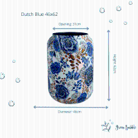 Designed by Lammie vaas Dutch Blue