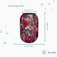 Designed by Lammie vaas Rose Rouge