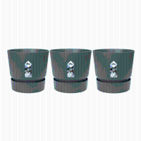 3X Pot elho Greenville groen D30xH28