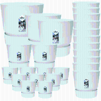 25X Pot elho Greenville wit (9x D14x13, 2x D24xH23, 11x D30xH28, 2x D39xH37, 1x D47xH44)