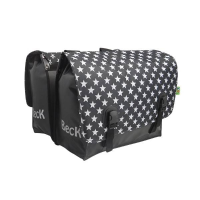 Dubbele fietstas Classic 46L Stars