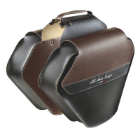 Bauletto Fashion Zwart/Donkerbruin