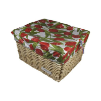 Box L Tulips Red voor fietsmand of fietskrat