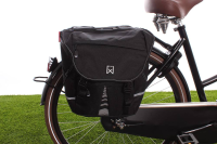 Dubbele fietstas Bagagetas S 1200 20L Zwart