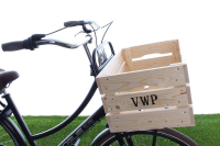 Houten Fietskrat 40L