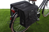 Dubbele fietstas Mara XL 35L Zwart