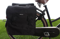 Dubbele fietstas Mara XXL 47L Zwart