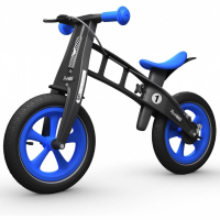 Loopfiets Limited Blauw   met rem