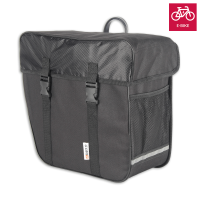 Enkele fietstas e bike 18L Zwart