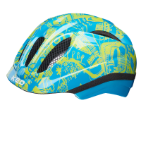 Kinderhelm Meggy Trend Blauw Geel XS