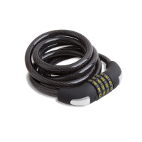 Cijfer kabelslot 180 CM Zwart