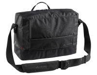 Enkele fietstas Cyclist Messenger Waxed L 15L Zwart