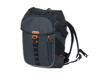 Fietsrugzak Miles Tarpaulin Daypack Nordlicht 17L Zwart/oranje