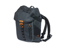 Fietsrugzak Miles Tarpaulin Daypack 17L Zwart/oranje