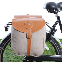 Borsa Bisaccia Honey Bruin grijs
