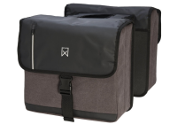 Dubbele Businesstas 46L Grijs/Zwart