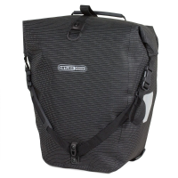 Enkele Fietstas Back Roller High Visibility QL 2.1 Black   20L