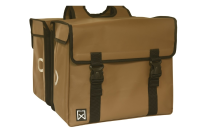Dubbele fietstas Bisonyl 30L Bruin