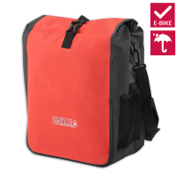Enkele fietstas Valley XL e Bike Red 21L