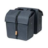 Dubbele fietstas Urban Dry Double bag 50L Charcoal Melee