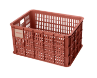 Fietskrat Crate L 40L Terra Red MIK/RT
