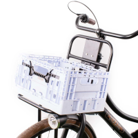 Fietskrat Smart Crate Lichtblauw