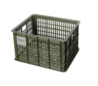 Fietskrat Crate M 29,5L Moss Green MIK/RT