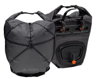 Dubbele fietstas Aqua Front Light 22L Black Uni