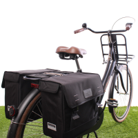 Dubbele fietstas Origin Double Zwart