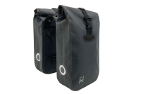 Dubbele fietstas Waterdicht 34L Antraciet