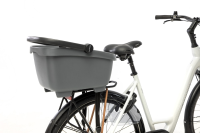 Fietsmand Clipper 28L Antraciet
