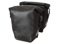 Dubbele fietstas Shelter Clean Medium MIK 34L Zwart