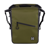 Dubbele Tas Combi Waterdicht 54L Groen
