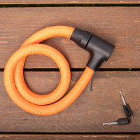 Kabelslot Textielslot Orbit Acid Orange 120 cm    ART 2