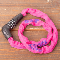 Kettingslot Steel O Chain 5805C Pink   75cm