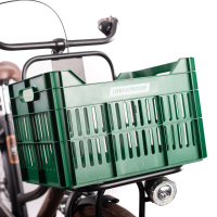 Fietskrat Recycled 30L Retro Groen